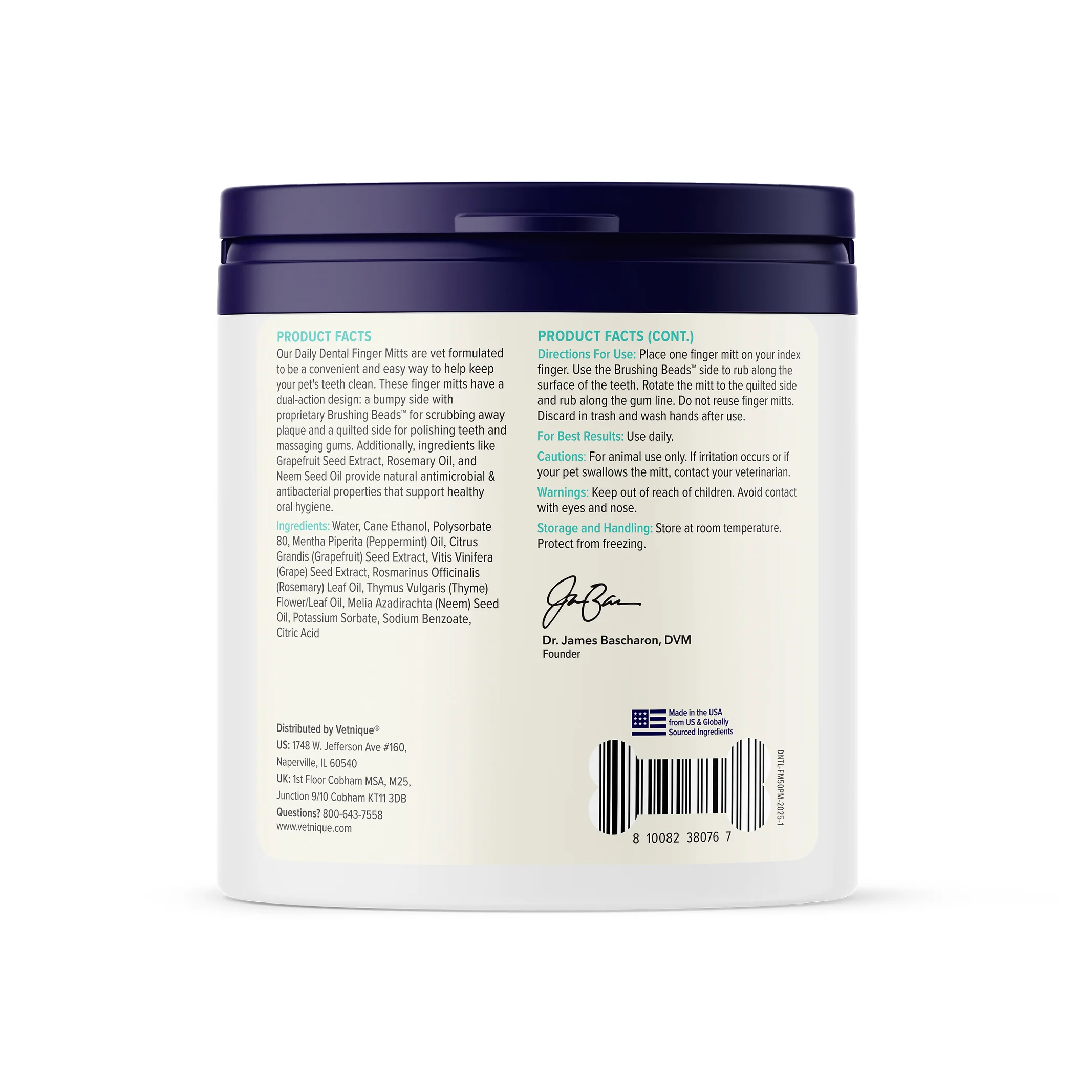 DentaBliss Daily Dental Wipes Finger Mitts - Image 3