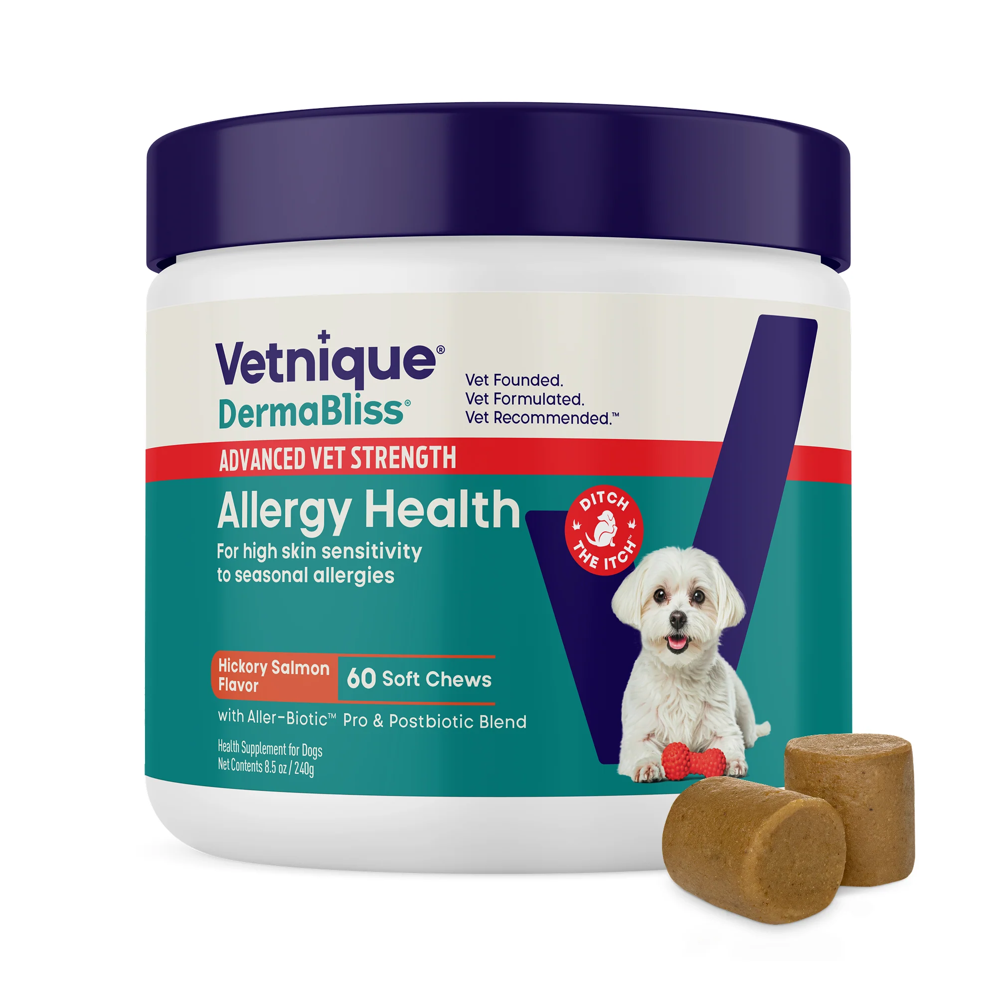 DermaBliss® Seasonal Allergy Health & Immune Soft Chews for Dogs - Image 13