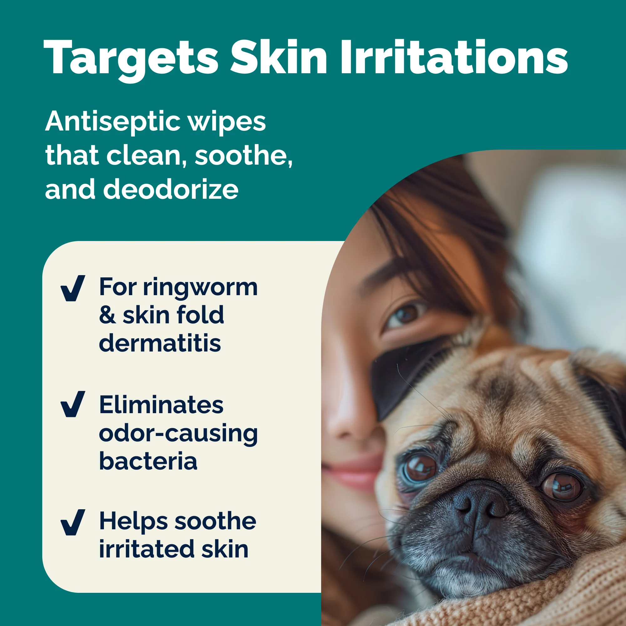 DermaBliss™ Advanced Vet Strength Medicated Wipes - Image 4