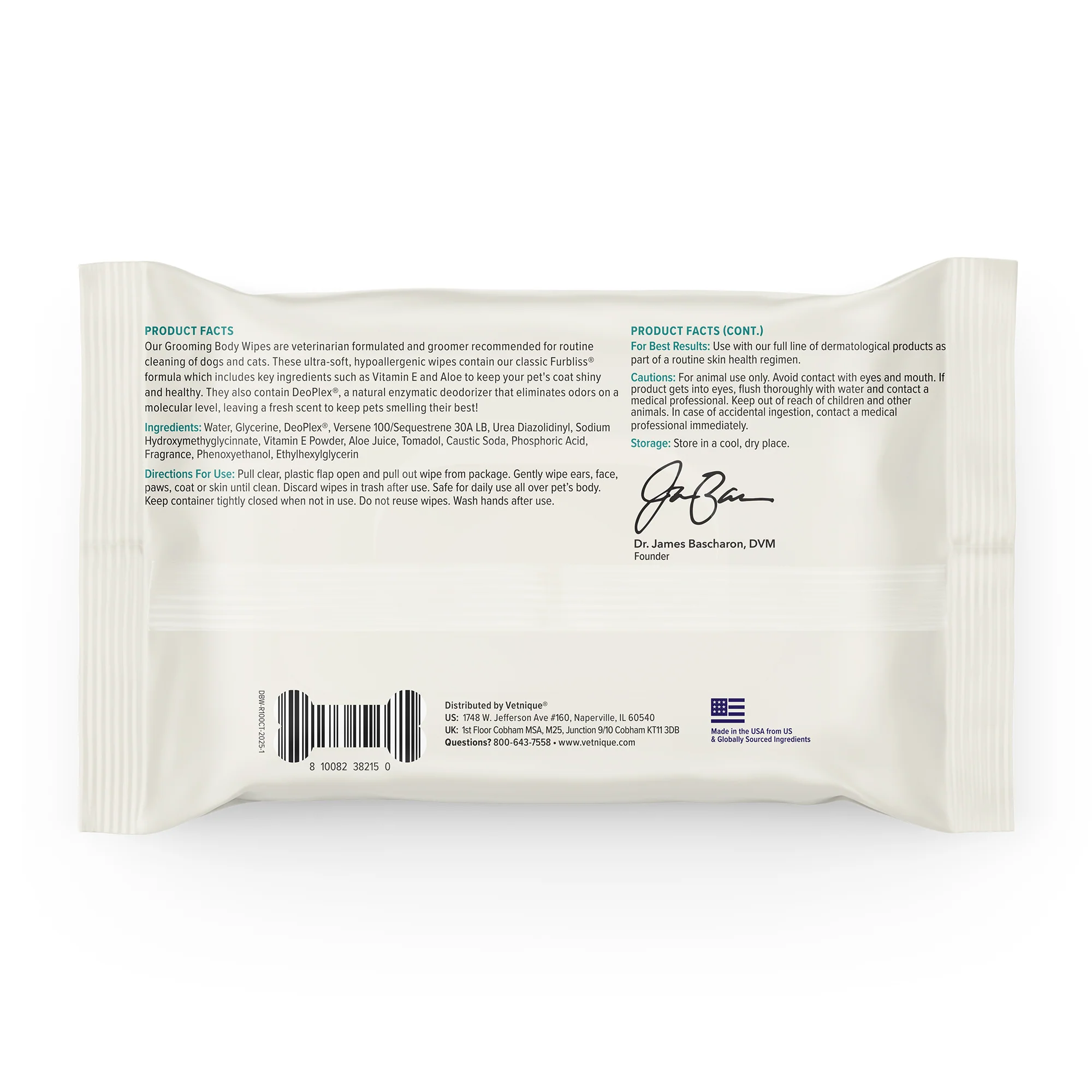 DermaBliss® Grooming Body Wipes - Image 3