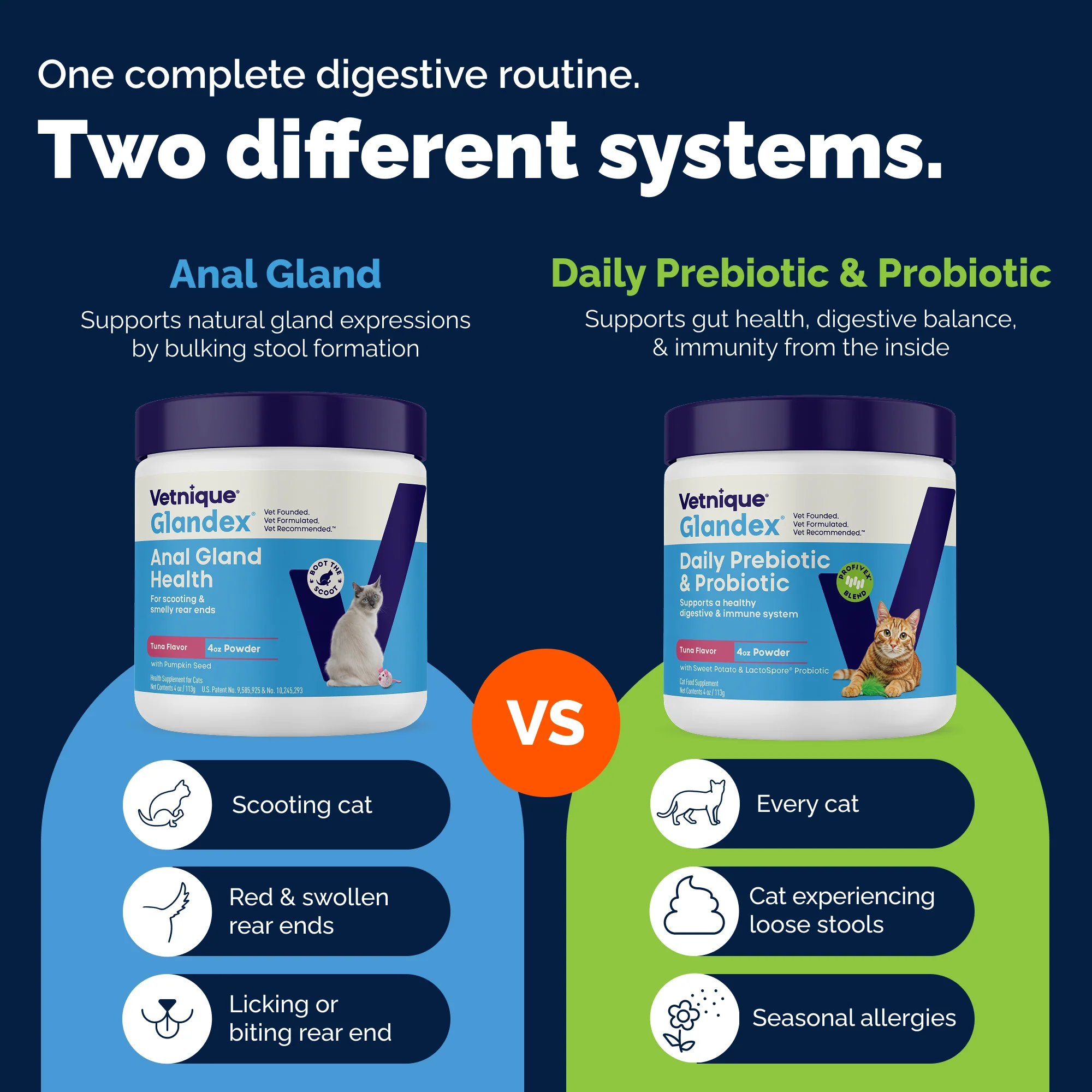 Glandex Daily Prebiotic & Probiotic Powder for Cats - Image 11