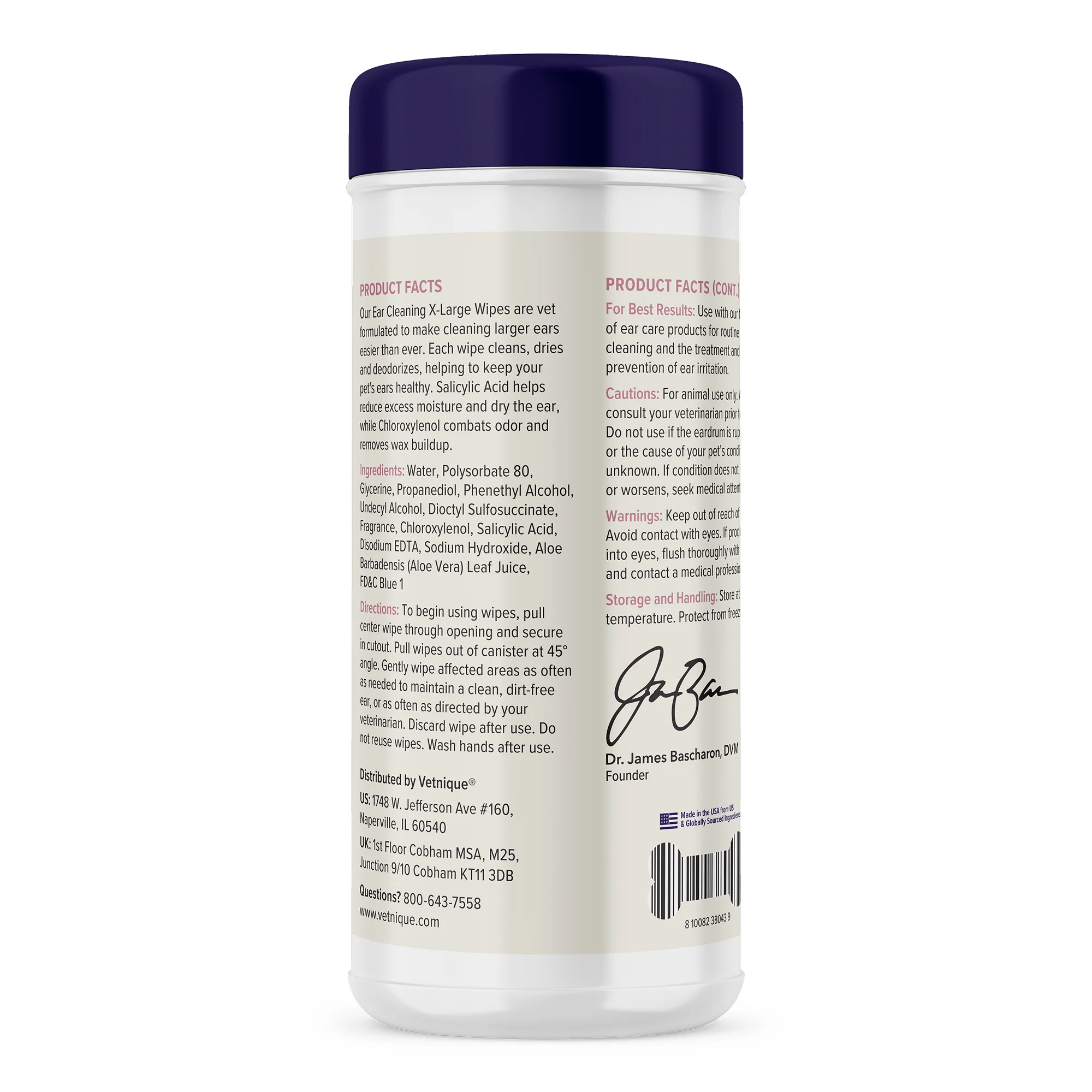 OticBliss™ Ear Cleaning X-Large Wipes - Image 3