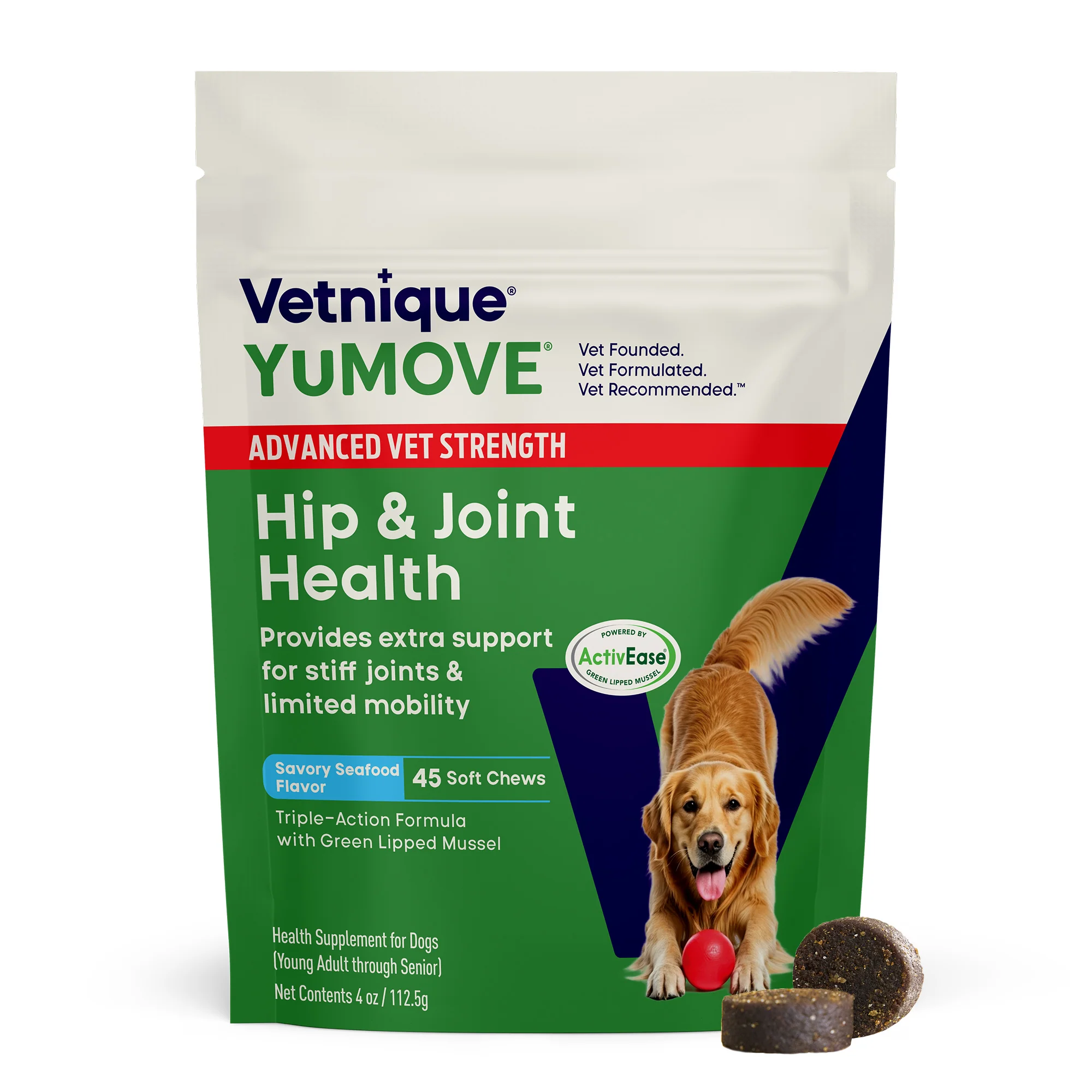 YuMOVE Advanced Vet Strength Hip & Joint Health Chews - Image 12