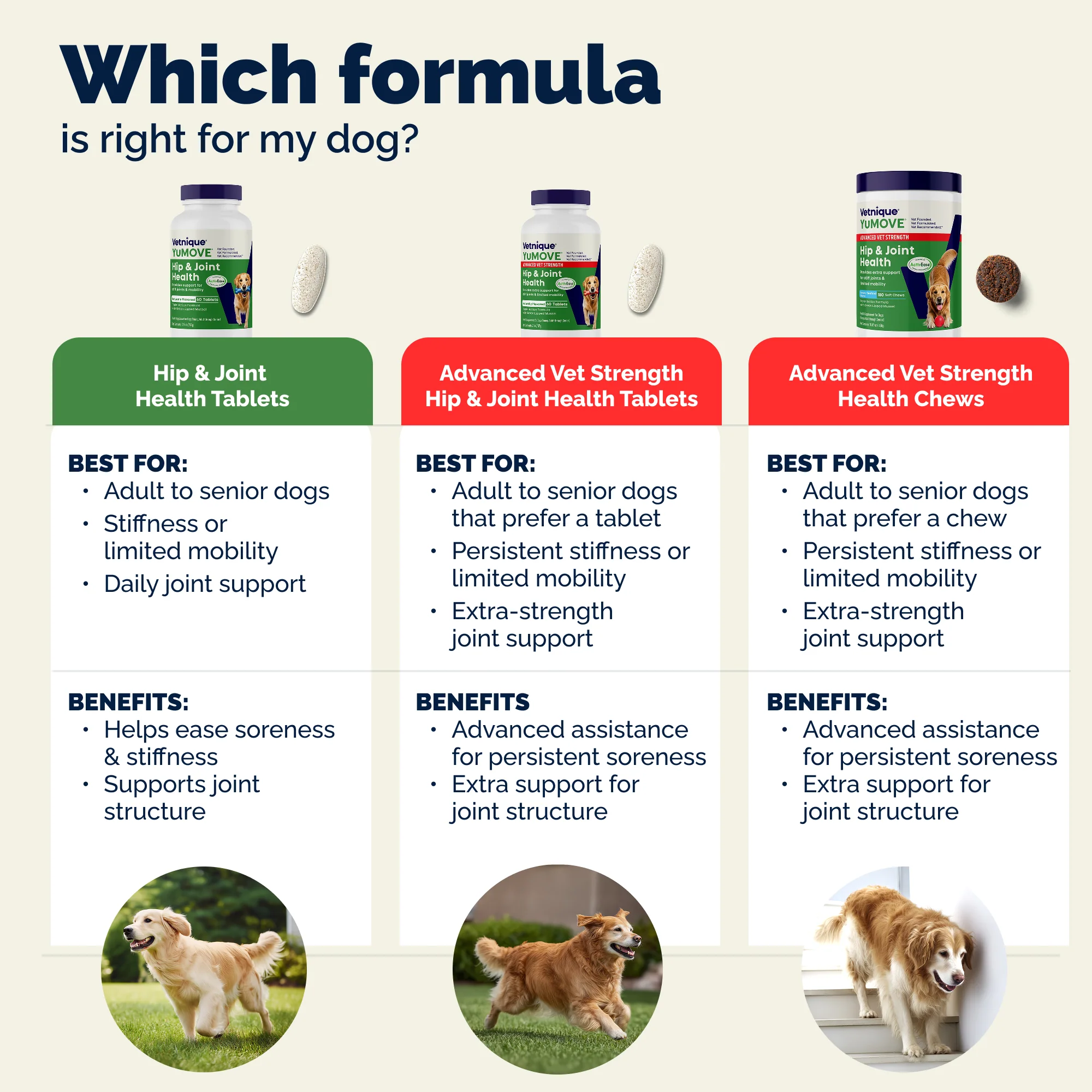 YuMOVE Advanced Vet Strength Hip & Joint Health Tablets - Image 11