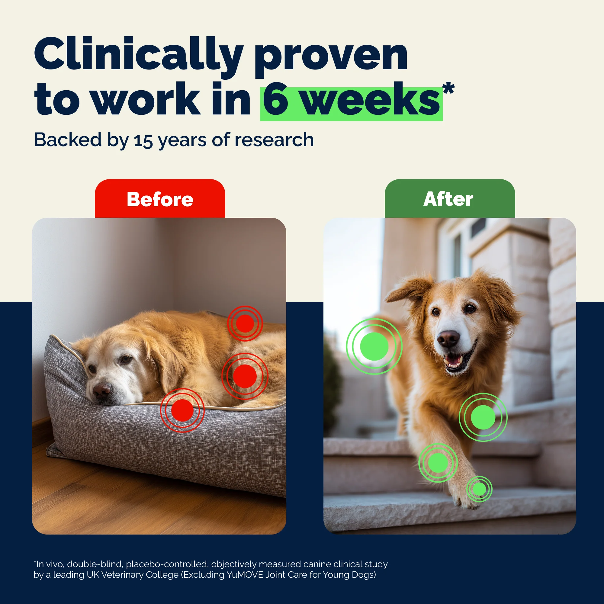 YuMOVE Advanced Vet Strength Hip & Joint Health Tablets - Image 3