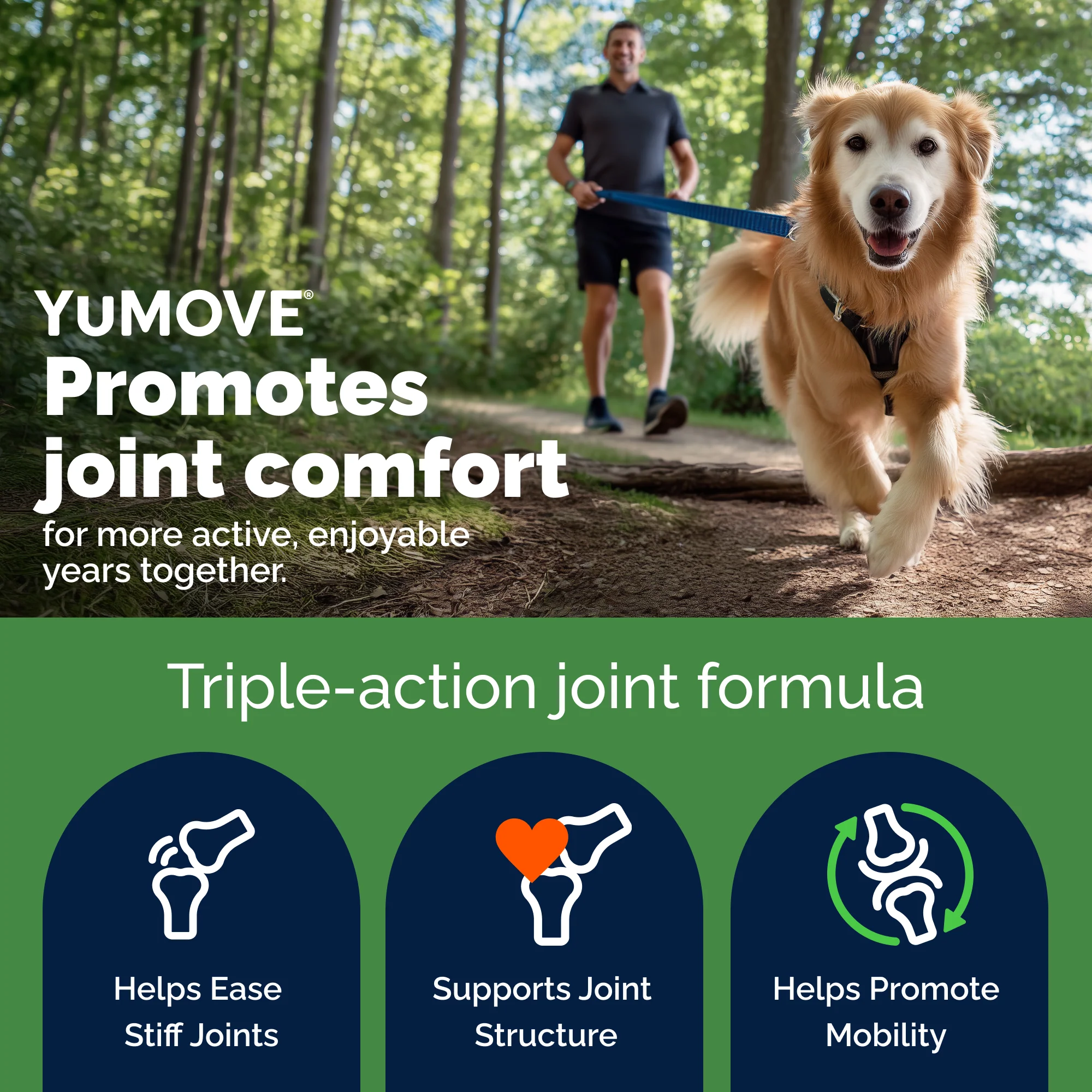 YuMOVE Advanced Vet Strength Hip & Joint Health Tablets - Image 5